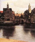 VERMEER VAN DELFT, Jan View of Delft (detail) qr oil on canvas